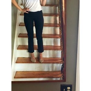 Pure Navy Wool Crop Slim Pant size 4